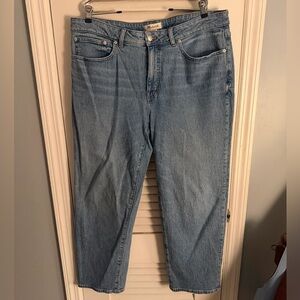 Madewell 90’s Straight Medium Wash Jeans